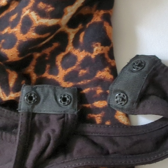 Jessica Simpson  Bodysuit Blouse Medium - Picture 8 of 11